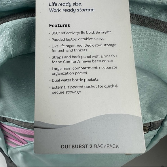 High Sierra Outburst 2.0 Backpack Laptop Sleeve 28L Multicolor‎ Canvas Brand New main image 4
